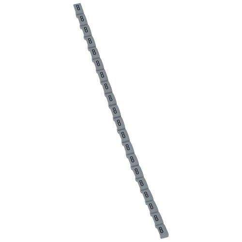 LEGRAND-038408 Duplix 8 jelölő szürke