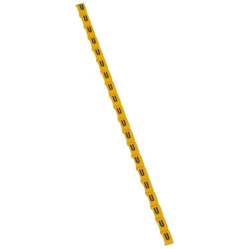 LEGRAND-038430 Duplix U jelölő sárga