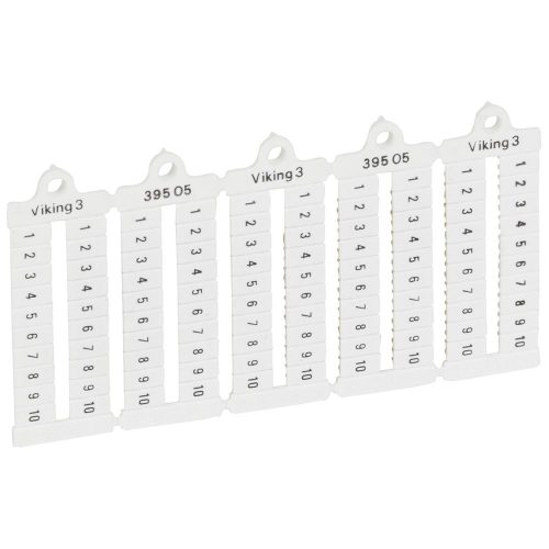 LEGRAND-039505 Viking3 jelölő 1-10 vízszintes 5mm széles