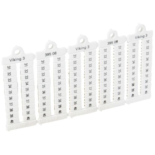 LEGRAND-039508 Viking3 jelölő3 1-40 vízszintes 5mm széles