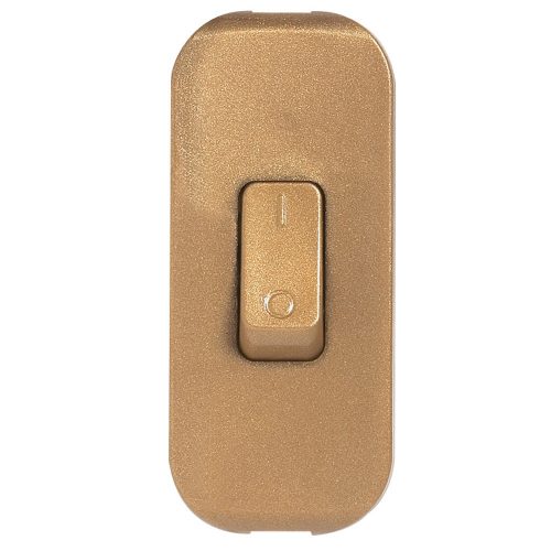 LEGRAND-040193 Legrand zsinórközi kapcsoló arany 2A, 250V 2 pólusú
