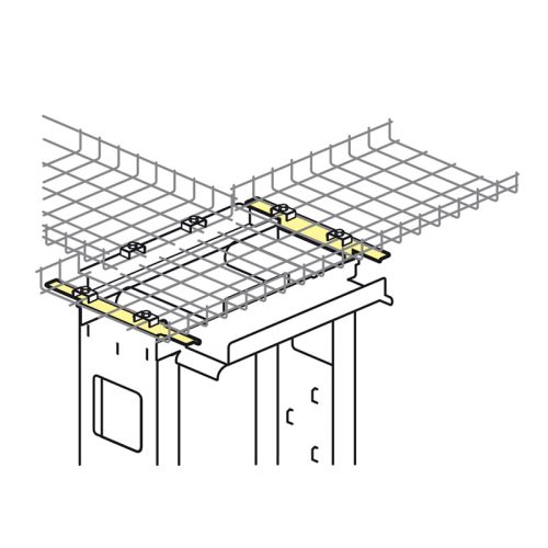 LEGRAND-046418 LEGRAND LCS2RACK kábeltálca tartó szerkezet MÉLY: 521