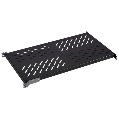 LEGRAND-046517 LEGRAND tálca fix 1U-19" 4 ponton rögzíthető gyorspánttal MÉLY: 820 MAX: 100 kg fekete LCS2