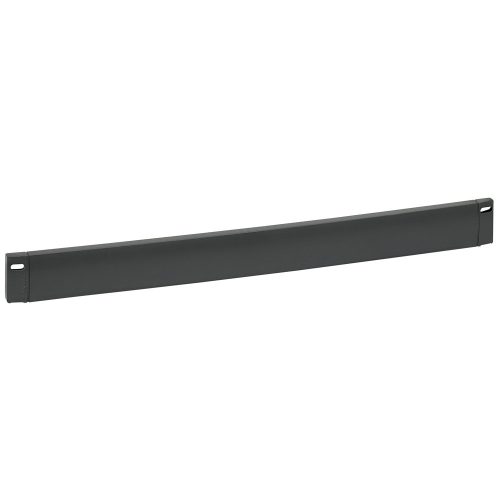 LEGRAND-046532 LEGRAND előlap műanyag tömör 1U-19" gyorspántos rögzítés fekete LCS3