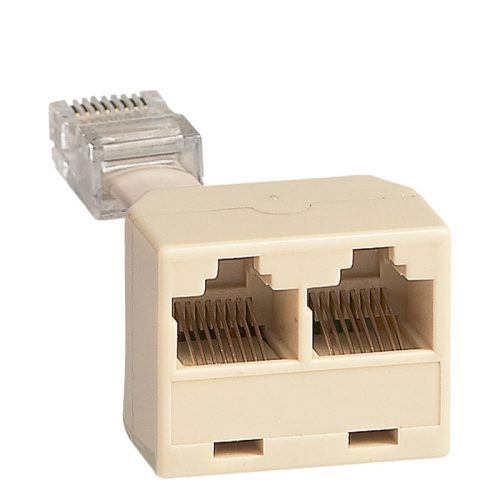 LEGRAND-048868 RJ45 csatlakozó duplázó