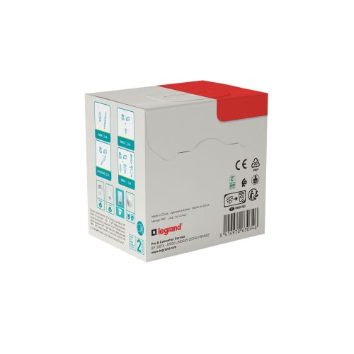 LEGRAND-048945 LM - PIR mozgásérzékelő, 140°, IP41, oldalfal felületére szerelhető (DIY csom.)