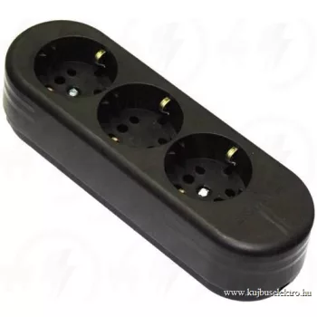   LEGRAND-053471 Legrand 3x2P+F elosztósor vezeték nélküli, szürke