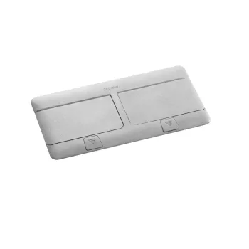   LEGRAND-054013 Pop-up felnyíló süllyesztett padlódoboz 8 (2×4) modul, alumínium, üres