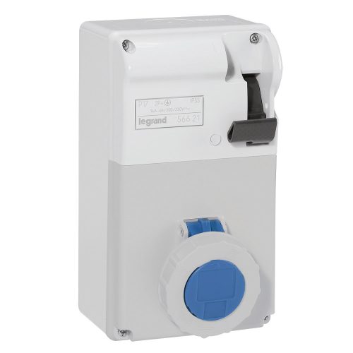LEGRAND-056621 P17 Tempra Dafrkr-162k06 m 230V IP55 reteszelt aljzat