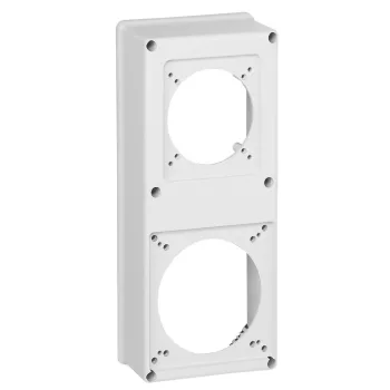   LEGRAND-057719 P17-Tempra standard előlap 2férőhelyes, 16-63A