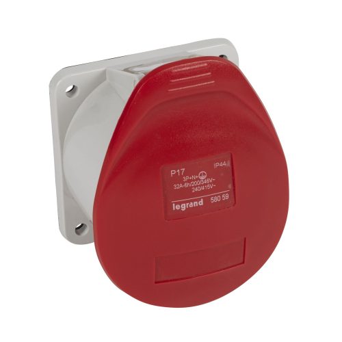 LEGRAND-058059 P17 Tempra Dafbc-324k06m 400V IP44 egyenes aljzat