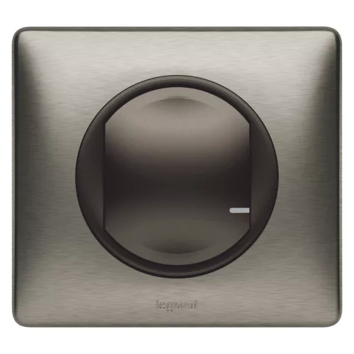 LEGRAND Céliane with Netatmo okos szimpla kapcsoló (távvezérlő) 1 csoport vezetékes okos eszköz távvezérlésére alkalmas (egypólusú kapcsoló, mikromodul, csatlak