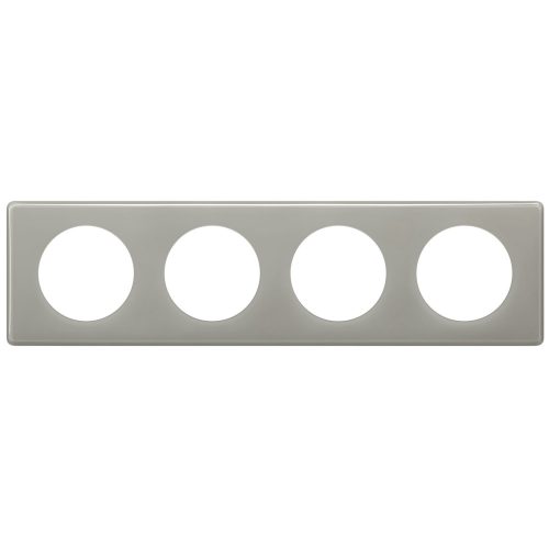 LEGRAND-066604 Céline 4-es keret szürke gyöngy