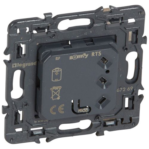 LEGRAND-067269 Céliane RTS kompatibilis, rádióvezérlésű egyedi redőnykapcsoló Somfy motorokhoz