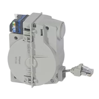 LEGRAND Céliane RJ45 aljzat 1 m vezetékkel - Cat. 6 FTP