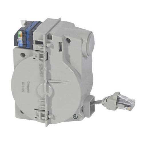 LEGRAND-067355 Céliane RJ45 aljzat 1 m vezetékkel - Cat. 6 FTP