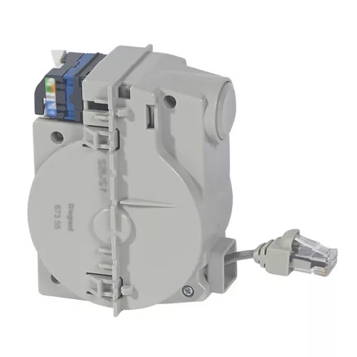 LEGRAND Céliane RJ45 aljzat 1 m vezetékkel - Cat. 6 FTP