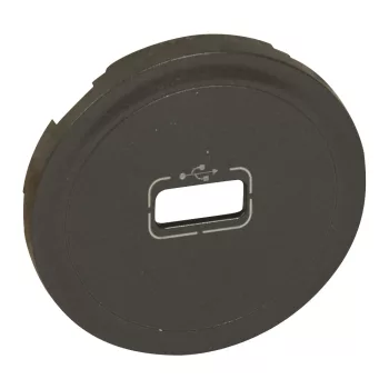 LEGRAND Céliane USB burkolat, grafit