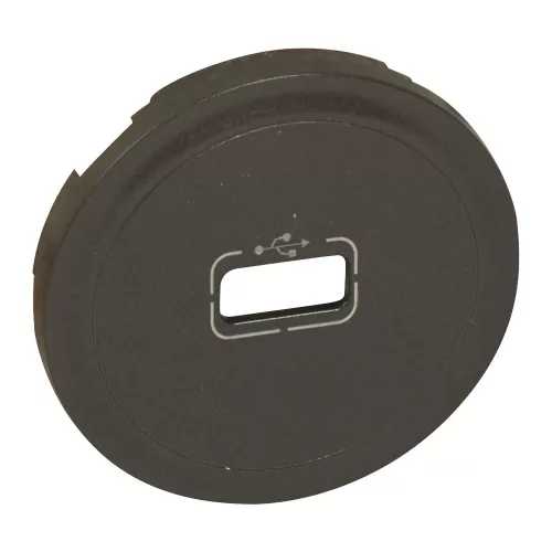 LEGRAND Céliane USB burkolat, grafit