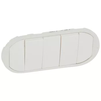 LEGRAND Céliane 5-ös billentyű, fehér