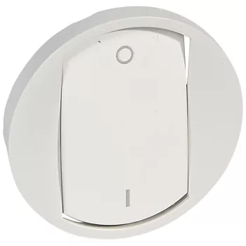   LEGRAND-068021 Céliane széles billentyű kétpólusú kapcsolóhoz fehér