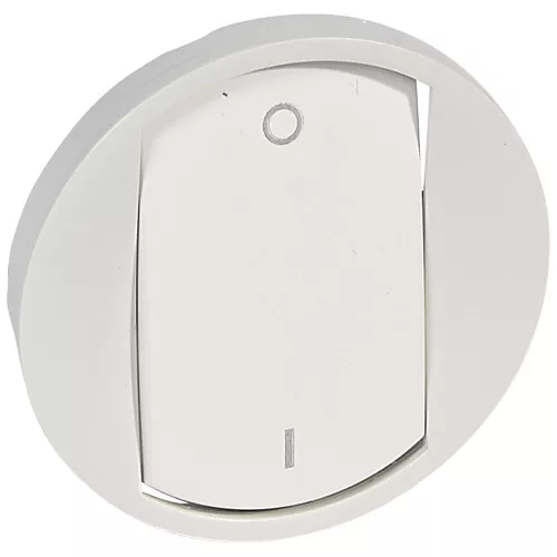 LEGRAND-068021 Céliane széles billentyű kétpólusú kapcsolóhoz fehér