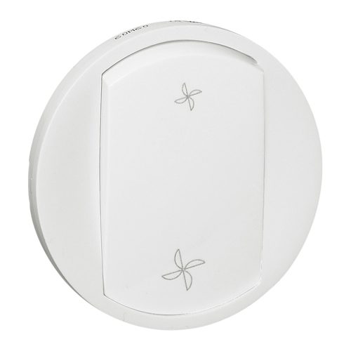 LEGRAND-068061 Céliane 2 fokozatú ventillátor vezérlő burkolat, fehér