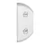 LEGRAND Céliane MyHOME GEN be/ki burkolat, 1 mod, jobb, fehér