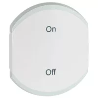 LEGRAND Céliane MyHOME ON/OFF burkolat, 2 mod, fehér