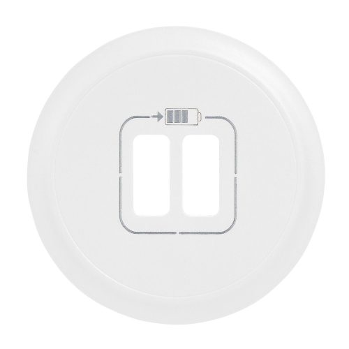 LEGRAND-068256 Céliane 2xUSB töltőaljzat burkolat, fehér
