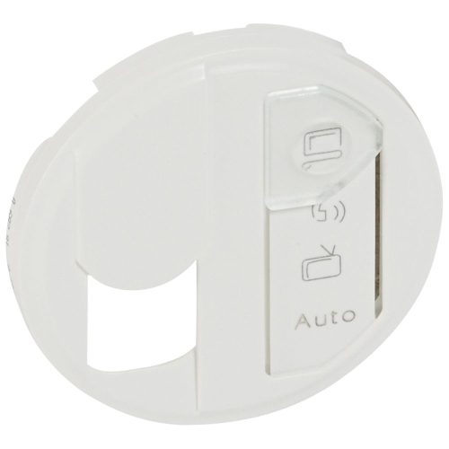 LEGRAND-068291 Céliane RJ45 multimédia csatlakozóaljzat burkolat, fehér