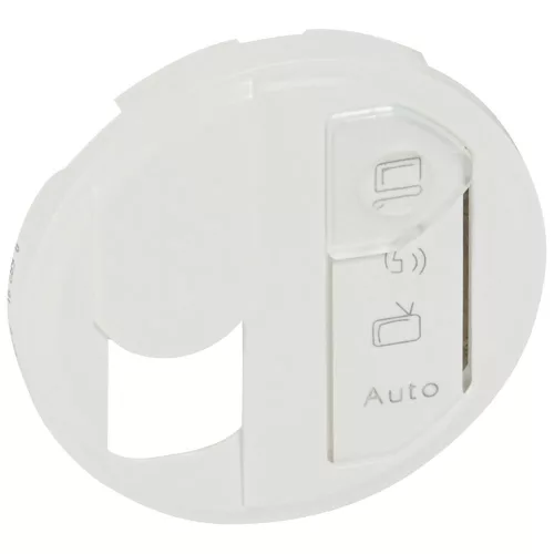 LEGRAND Céliane RJ45 multimédia csatlakozóaljzat burkolat, fehér