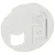 LEGRAND Céliane RJ45 multimédia csatlakozóaljzat burkolat, fehér