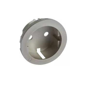   LEGRAND Céliane 2P+F csatlakozóaljzat burkolat, fényjelzős, titán