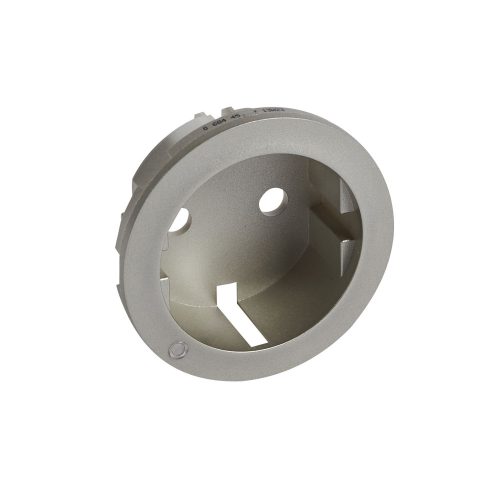 LEGRAND-068445 Céliane 2P+F csatlakozóaljzat burkolat, fényjelzős, titán