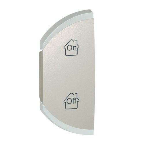 LEGRAND-068455 Céliane My Home GEN ON/OFF burkolat, 1 mod, bal, titán