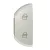 LEGRAND Céliane MyHOME GEN ON/OFF burkolat, 1 mod, bal, titán
