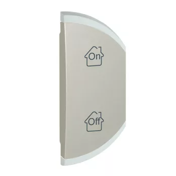   LEGRAND Céliane MyHOME GEN ON/OFF burkolat, 1 mod, jobb, titán