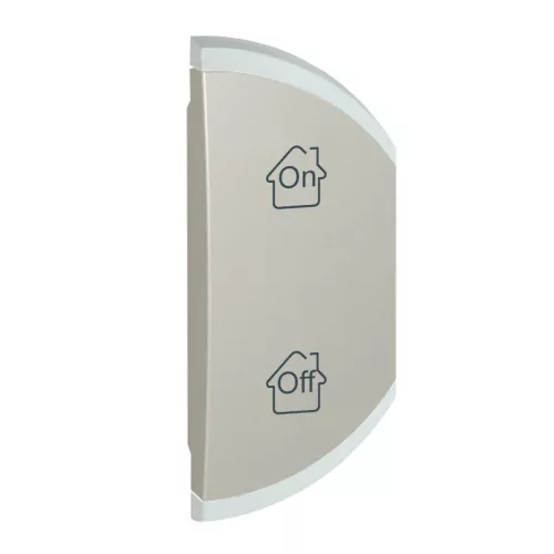 LEGRAND Céliane MyHOME GEN ON/OFF burkolat, 1 mod, jobb, titán