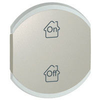 LEGRAND-068458 Céliane My Home GEN ON/OFF burkolat, 2 mod, titán