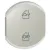 LEGRAND Céliane MyHOME GEN ON/OFF burkolat, 2 mod, titán