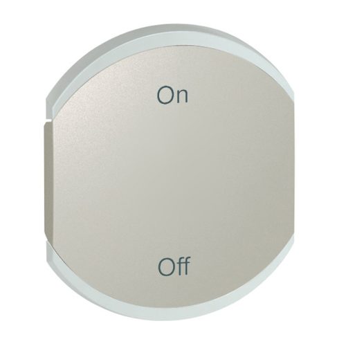 LEGRAND-068488 Céliane My Home ON/OFF burkolat, 2 mod, titán
