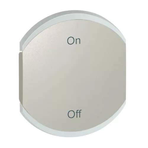 LEGRAND Céliane MyHOME ON/OFF burkolat, 2 mod, titán