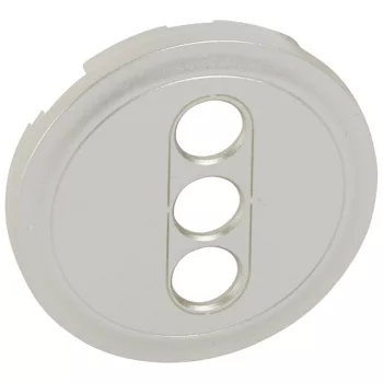 LEGRAND Céliane 3xRCA burkolat, titán