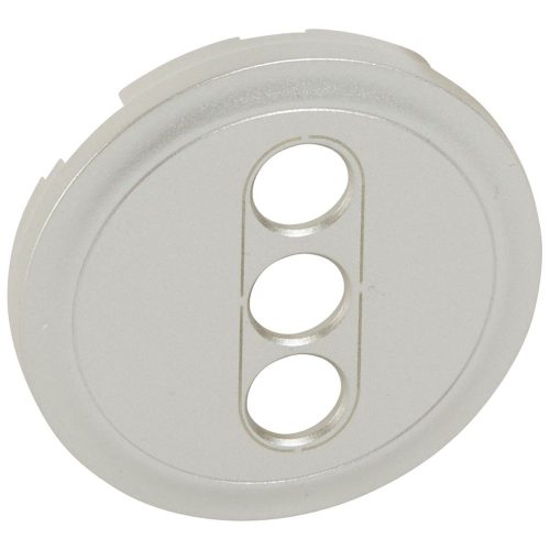 LEGRAND-068513 Céliane 3xRCA burkolat, titán