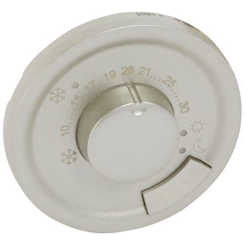 LEGRAND-068545 Céliane szobatermosztát kiegészitő bemenettel burkolat, titán