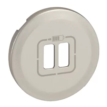 LEGRAND Céliane 2xUSB töltőaljzat burkolat, titán