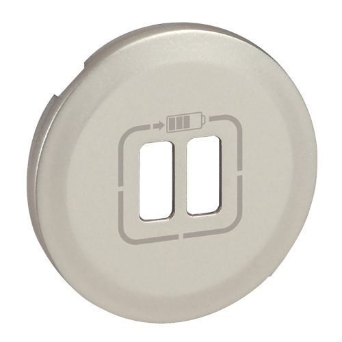 LEGRAND-068556 Céliane 2xUSB töltőaljzat burkolat, titán