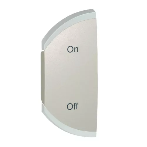 LEGRAND Céliane MyHOME ON/OFF burkolat, 1 mod, bal, titán