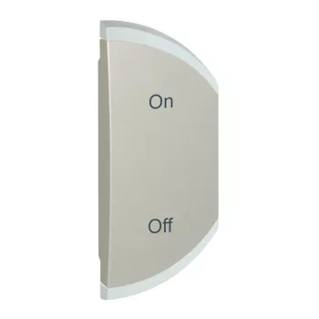LEGRAND Céliane MyHOME ON/OFF burkolat, 1 mod, jobb, titán